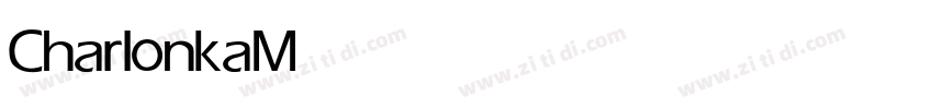 Charlonka Medium字体转换
